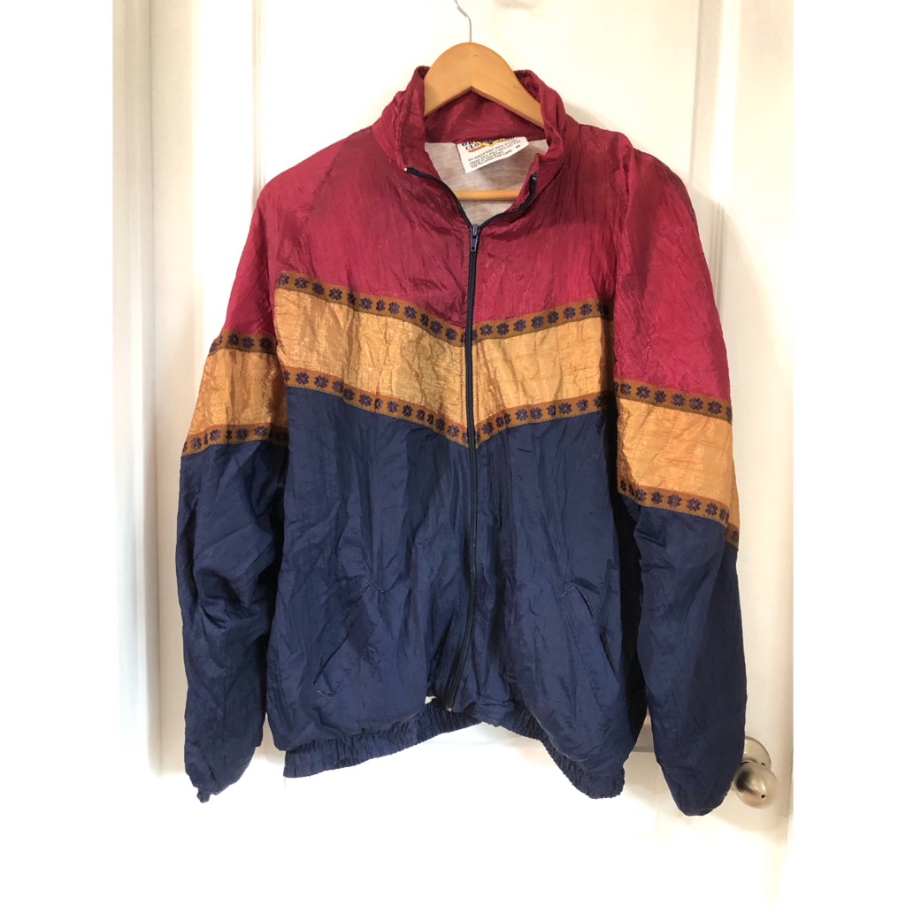 Vtg. Great Gear Clothing Windbreaker Sz M